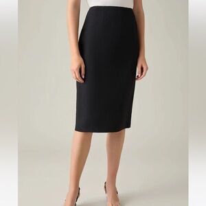 Kasper Classic Black Pencil Skirt